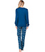 Dark blue organic cotton pyjama Snowflake Sparkle