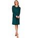 Donkergroen oversized nachthemd van katoen Starry Style