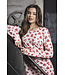 Light pink fleece nightdress with long sleeves True Love