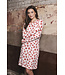 Light pink fleece nightdress with long sleeves True Love