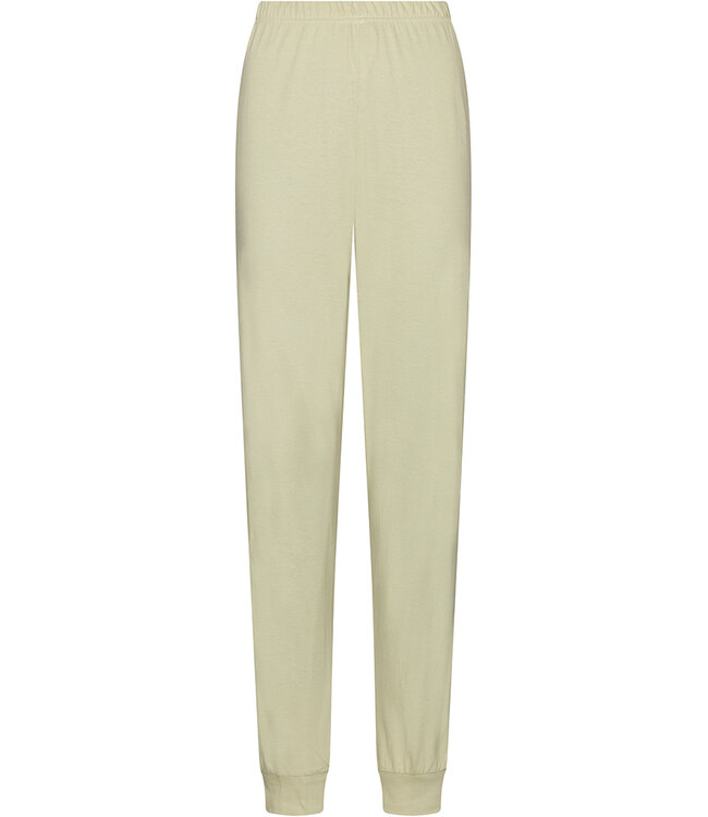 Light green organic cotton pyjama with mandarin collar Soft Sage