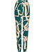 Dark green ladies pyjama with cuffs long sleeves Artistic Fashion
