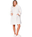 Off-white fleece jacquard snuggle hoodie True Love