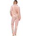 Light brown homesuit with zip fleece top Soft Comfort