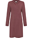 Luxe donkerpaars modal nachthemd lange mouwen Soft Purple Art