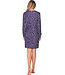 Donkerpaars nachthemd lange mouwen Stony Fashion