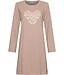 Pastunette Beige bio-katoenen nachthemd lange mouw Leafy Love