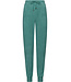 Dark green cotton-terry ladies pyjama Calming Stripes