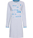 Blue cotton nightdress with long sleeves Shining Stars
