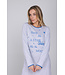 Blue cotton nightdress with long sleeves Shining Stars