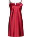Pastunette Premium Red satin stretch spaghetti nightdress adjustable straps Chic Red Beauty
