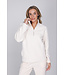 Off-white teddy fleece huispak met rits Fabulously Teddy Soft