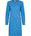 Blue organic cotton nightdress button front Trendy Stars