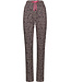 Dark grey organic cotton pyjama full button Paw Prints