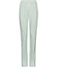 Donkergroene katoenen damespyjama lange mouwen Teal Blue Stripes