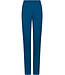 Donkerblauwe damespyjama knoopsluiting lange mouwen Fancy Floral