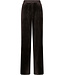 Black velours homesuit kimono style with belt long sleeves Chic Black Beauty