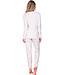 Beige pyjama with long sleeves and cuffs True Love