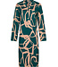 Pastunette Premium Donkergroen nachthemd knoopsluiting lange mouwen Artistic Fashion