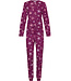 Dark purple cotton pyjama with long sleeves Fabulously Starry