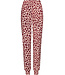 Dark red modal ladies pyjama button front long sleeves Soft Animal