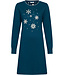 Dark blue organic cotton nightdress Snowflake Sparkle