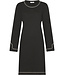 Pastunette Premium Dark grey cotton nightdress with slits long sleeves Monochrome Fashion