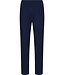 Dark blue cotton men's pyjama with revere collar Brick Block