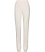 Beige pyjama met ronde hals met V en lange mouwen True Love