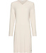 Off-white nightdress with long sleeves Subtle Lines