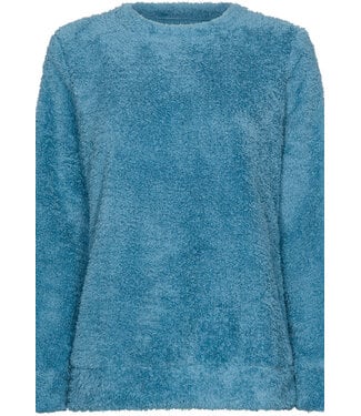 Pastunette Blue fleece pyjama top Winter Soft