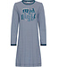 Dark blue organic cotton nightdress Midnight Dreamer