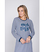 Dark blue organic cotton nightdress Midnight Dreamer