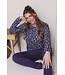 Dark purple long sleeved pyjama Stony Fashion