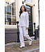 Light grey waffle pyjama with oversized top Fabulously Chic