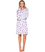 Grey nightdress with kangaroo pocket Fabulously Starry
