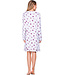 Grey nightdress with kangaroo pocket Fabulously Starry