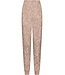Beige bio-katoenen damespyjama lange mouw Leafy Love