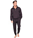 Dark grey cotton french terry men's homesuit Comfort Lounge