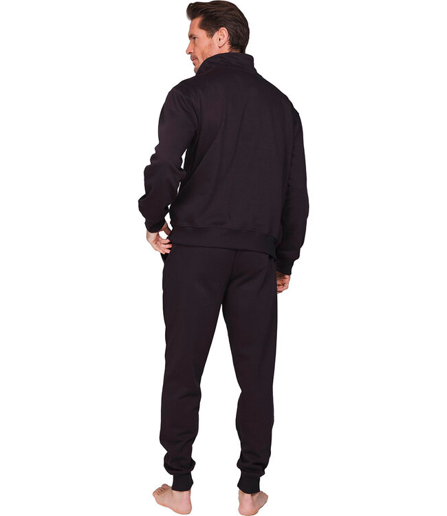 Dark grey cotton french terry men's homesuit Comfort Lounge