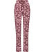Dark purple modal long sleeved ladies pyjama Pretty Petals