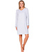 Light grey oversized waffle nightdress Fabulously Chic