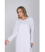 Light grey oversized waffle nightdress Fabulously Chic