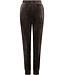 Dark grey rib velours homesuit with zip Velvet Comfort