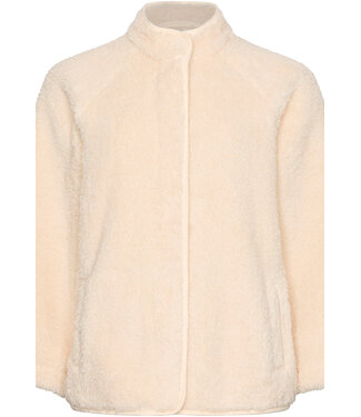 Pastunette Premium Beige fleece vest 7/8 mouw kort Winter Warm