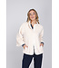 Beige fleece vest 7/8 mouw kort Winter Warm