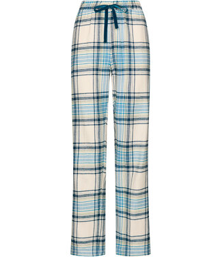 Pastunette Blue cotton flannel pyjama pants Winter Checks