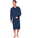 Dark blue cotton men's nightshirt Geometric Circles