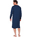 Dark blue cotton men's nightshirt Geometric Circles