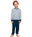 Pastunette jr Donkerblauwe jongens pyjama lange mouw Racing Day